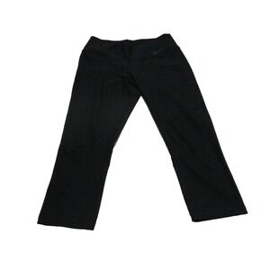 Nike Pants Womens S Black Capri Power Tight Fit Training Dri-Fit Yoga Gym 802948